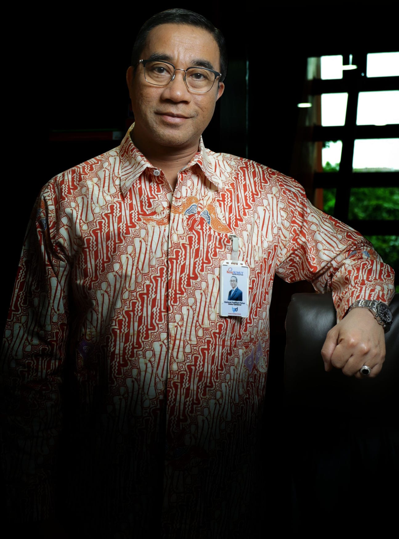 Rahmat Fadillah Pohan Direktur Utama Bank Sumut